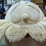 Lorax Carving 9